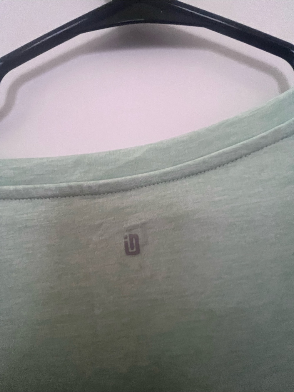 Ideology Light Mint GreenV-Neck Tee 3X - Picture 5 of 5